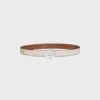 Celine Disc Buckle & Reversible Strap 25Mm