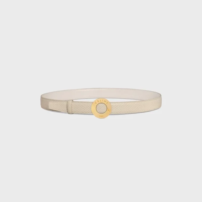 Celine Disc Buckle & Reversible Strap 25Mm