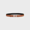 Celine Disc Buckle & Reversible Strap 25Mm