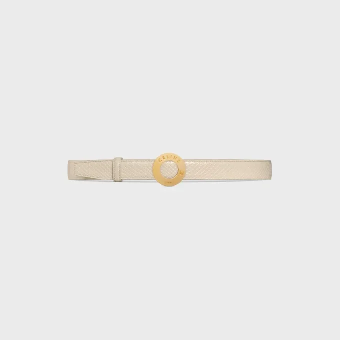 Celine Disc Buckle & Reversible Strap 25Mm