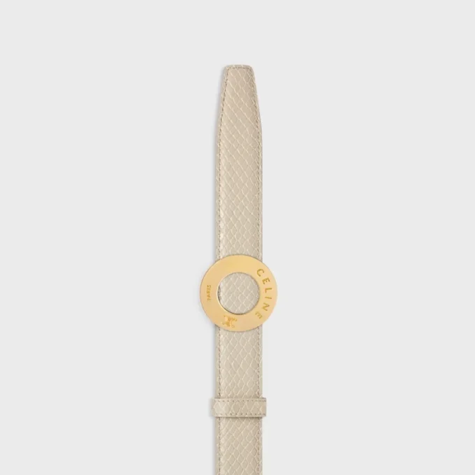 Celine Disc Buckle & Reversible Strap 25Mm