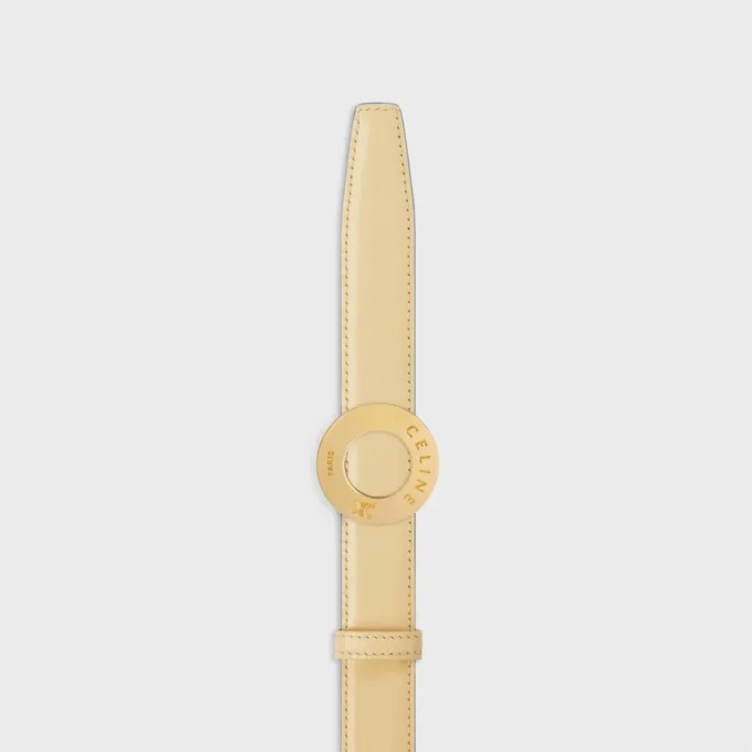 Celine Disc Buckle & Reversible Strap 25Mm