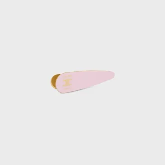 Celine Hair Clip in Brass with Gold Finish, Steel and Zamak Celine Hair Clip in Brass with Gold Finish, Steel and Zamak