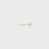 Celine Hair Slide in Brass with Gold Finish and Resin Pearls