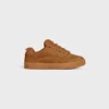 Celine Huntington Low Lace-Up Sneaker in Suede Calfskin and Mesh Celine Huntington Low Lace-Up Sneaker in Suede Calfskin and Mesh