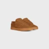 Celine Huntington Low Lace-Up Sneaker in Suede Calfskin and Mesh Celine Huntington Low Lace-Up Sneaker in Suede Calfskin and Mesh