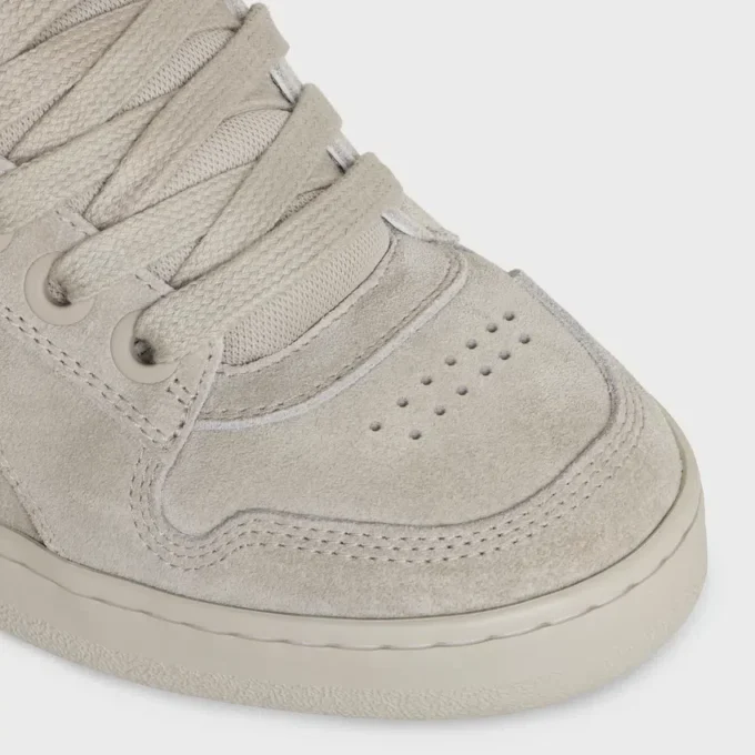 Celine Huntington – Low Top Sneakers in Suede Calfskin and Mesh