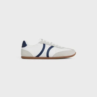 Celine Jogger – Low Lace-Up Sneaker in Calfskin & Suede Calfskin