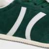 Celine Jogger Low Lace-Up Sneaker with Triomphe in Suede Calfskin and Calfskin