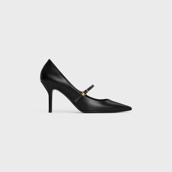 Celine Judy Strappy Pump in Calfskin