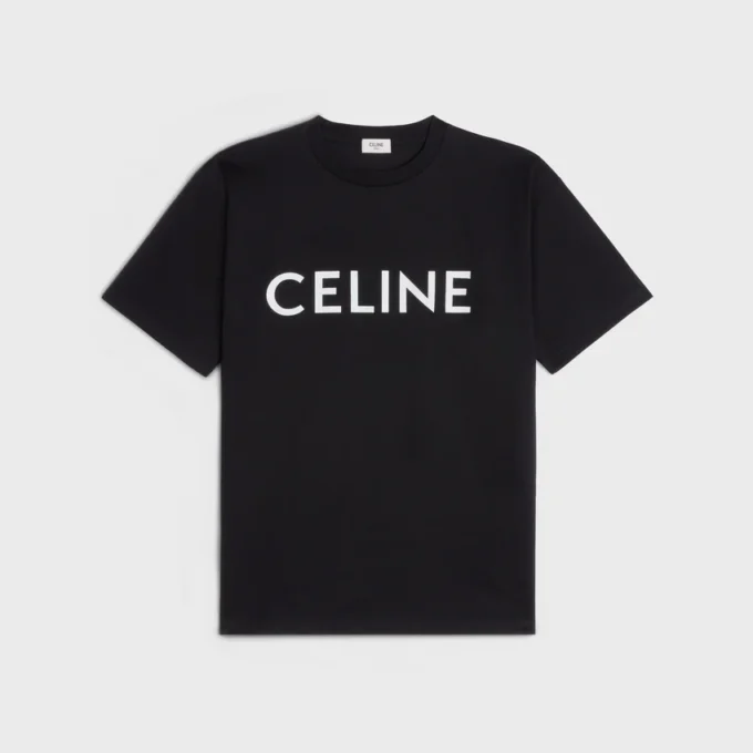 Celine Loose T-Shirt in Cotton Jersey
