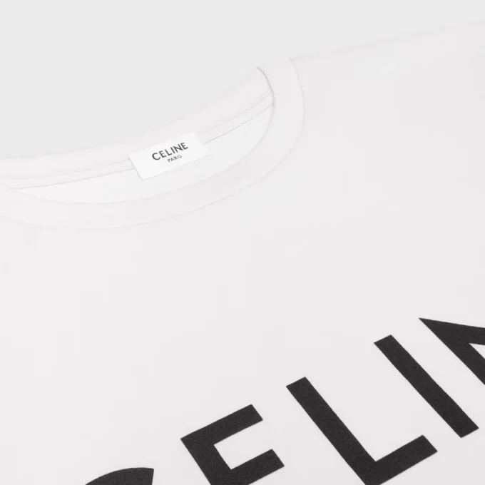 Celine Loose T-Shirt in Cotton Jersey