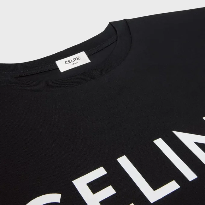 Celine Loose T-Shirt in Cotton Jersey