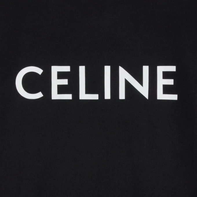 Celine Loose T-Shirt in Cotton Jersey