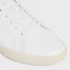 Celine Lou Low Lace-Up Sneaker with Triomphe in Lambskin