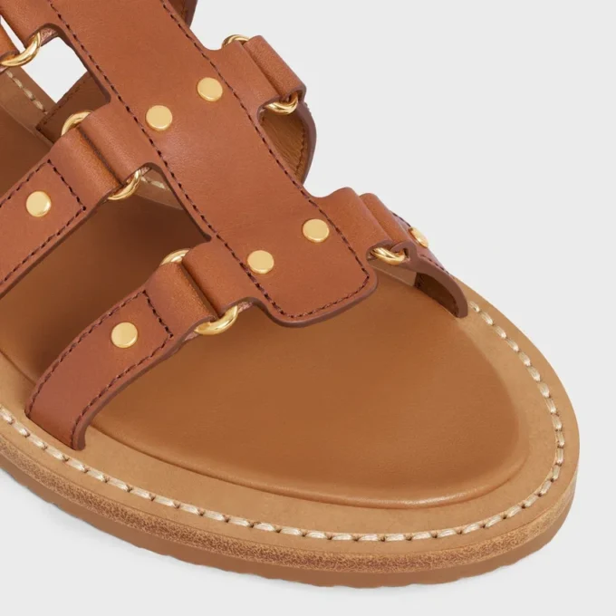 Celine Lympia Gladiator Sandal in Calfskin