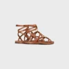 Celine Lympia Strappy Jewel Sandal  in Calfskin