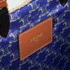 Celine Paris Panier  in Raffia and Calfskin