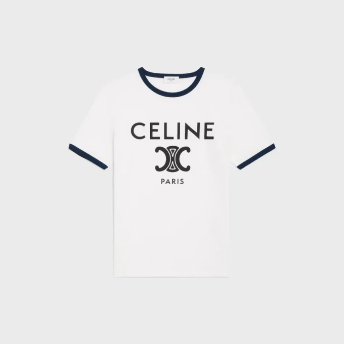Celine Paris T-Shirt in Cotton Jersey