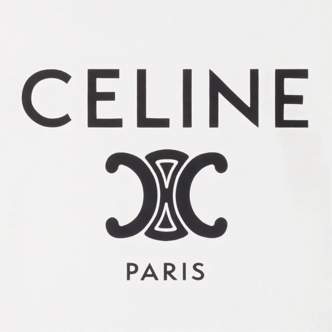 Celine Paris T-Shirt in Cotton Jersey