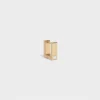 Celine Sentimental Square Earring in Yellow Gold and Diamond Celine Sentimental Square Earring in Yellow Gold and Diamond