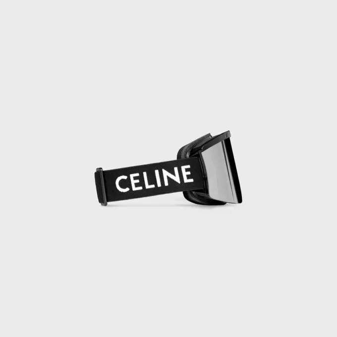 Celine Ski Mask in Injected Nylon with Mirror Lenses