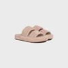 Celine Slides Triomphe in Sponge Fabric
