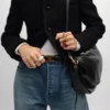 Celine Sulky Ring in Enamel and Brass with Gold Finish