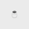 Celine Sulky Signet Ring in Enamel and Brass with Rhodium Finish Celine Sulky Signet Ring in Enamel and Brass with Rhodium Finish