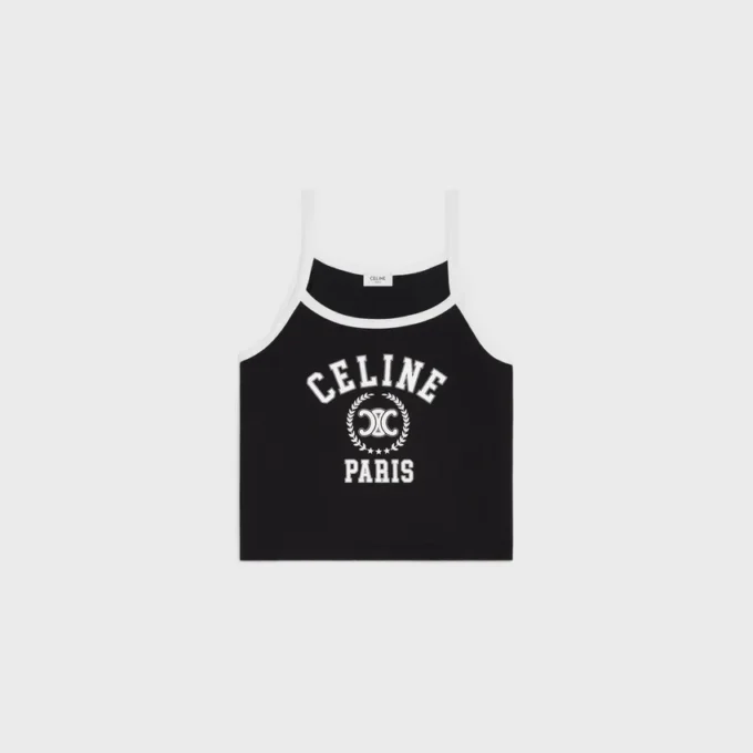 Celine Tank Top in Cotton Jersey Celine Tank Top in Cotton Jersey