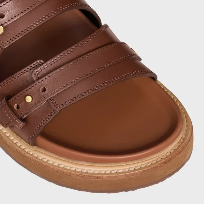 Celine – Tippi Triomphe Sandal in Calfskin