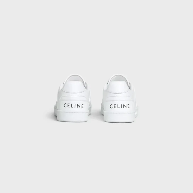 Celine Trainer Ct-04 Low Lace-Up Sneaker in Calfskin