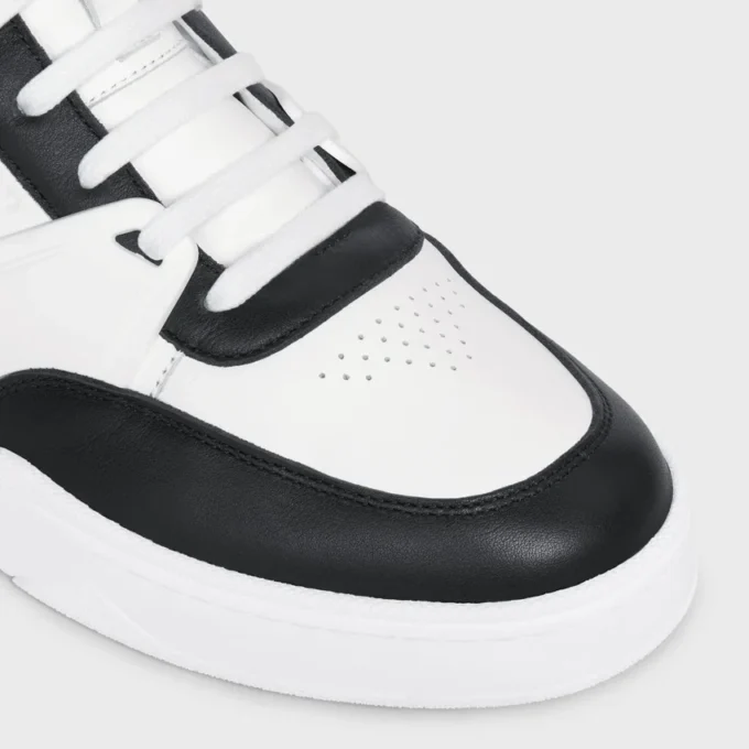 Celine Trainer Ct-07 Low Lace-Up Sneaker in Calfskin