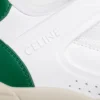 Celine Trainer Ct-09 Low Lace-Up Sneaker in Calfskin and Mesh Celine Trainer Ct-09 Low Lace-Up Sneaker in Calfskin and Mesh