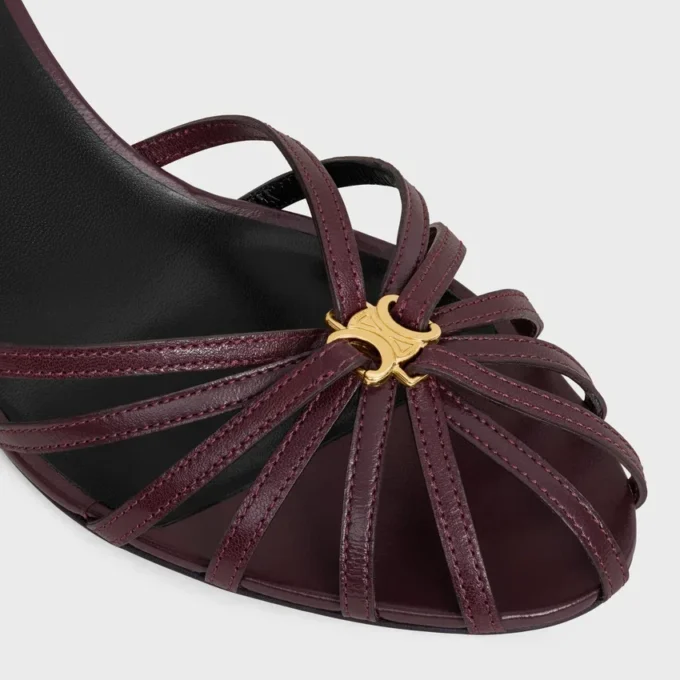 Celine Triomphe Sandal in Lambskin