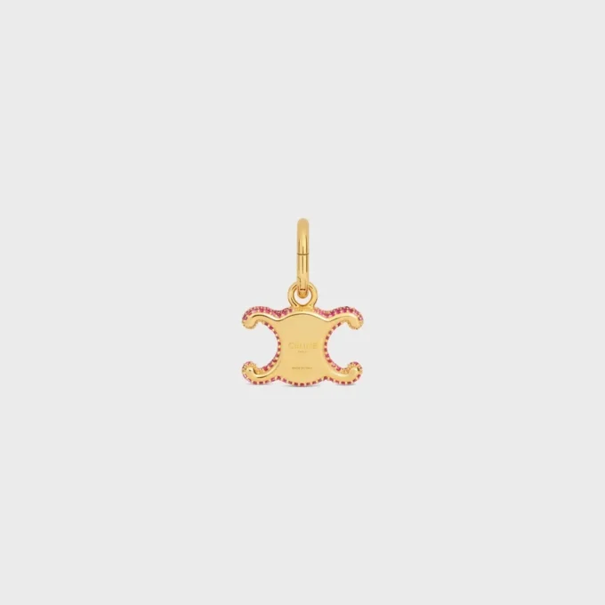 Charms Triomphe Strass and Brass with Gold Finish Charms Triomphe Strass and Brass with Gold Finish