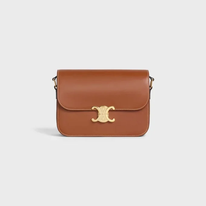 Classique Triomphe Bag in Natural Calfskin Classique Triomphe Bag in Natural Calfskin