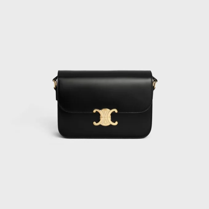 Classique Triomphe Bag in Shiny Calfskin Classique Triomphe Bag in Shiny Calfskin