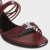 CléMence Heeled Sandal in Goatskin