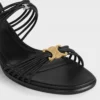 CléMence Heeled Sandal in Goatskin