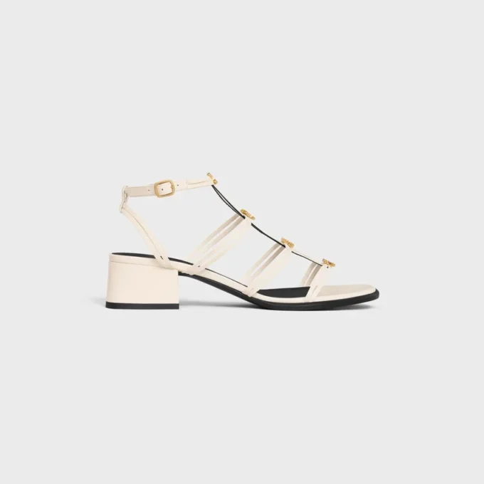 CléMence Heeled Sandal in Lambskin