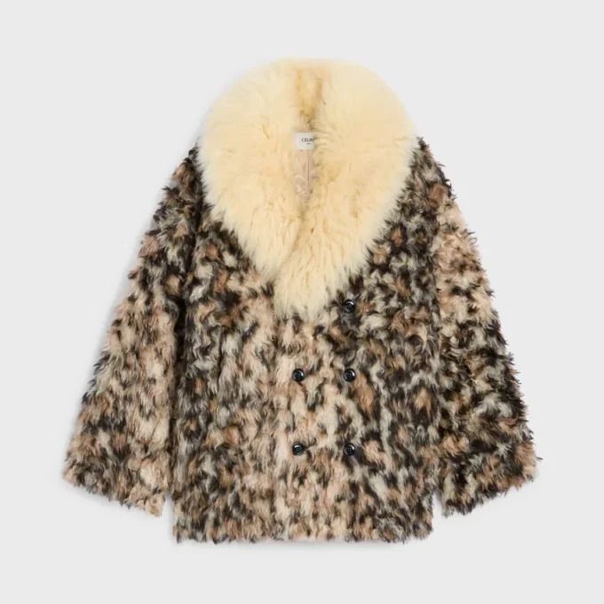 Coat in Mohair Alpaca Coat in Mohair Alpaca