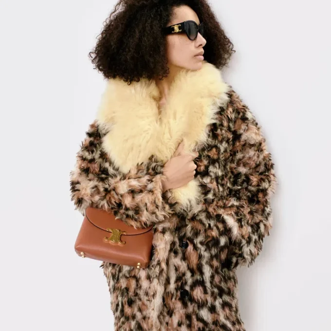 Coat in Mohair Alpaca Coat in Mohair Alpaca