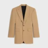 Colonne Jacket in Diagonal Wool