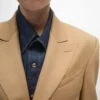 Colonne Jacket in Diagonal Wool