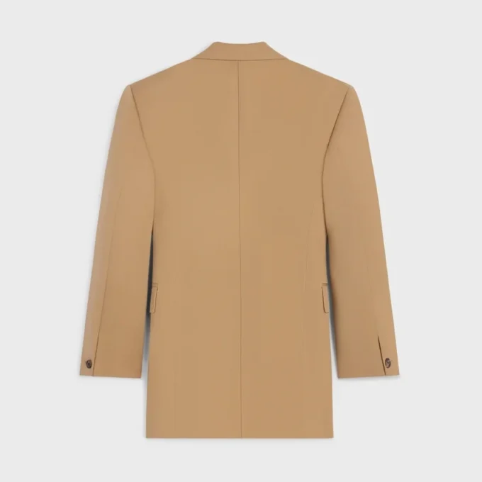 Colonne Jacket in Diagonal Wool