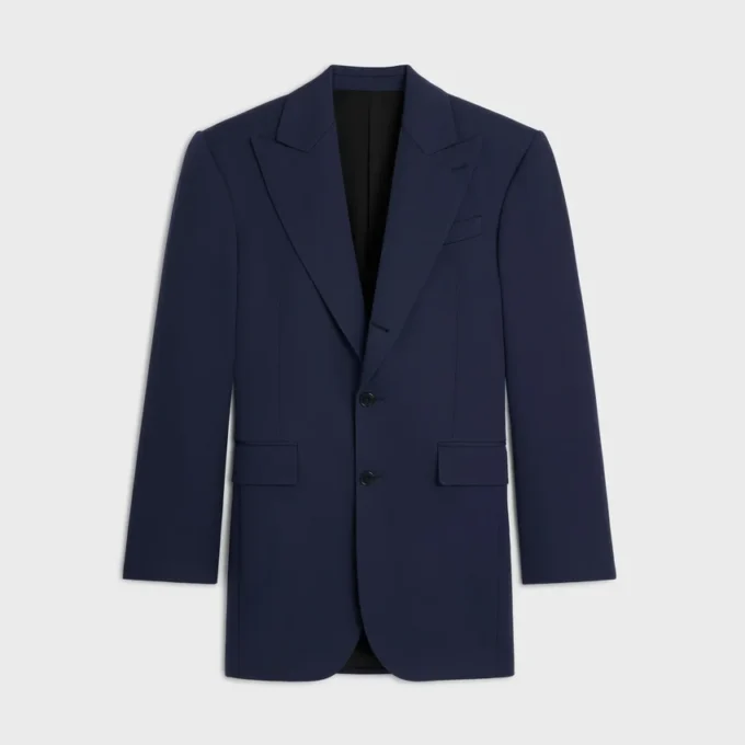 Colonne Jacket in Grain De Poudre Wool Colonne Jacket in Grain De Poudre Wool