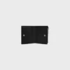 Compact Wallet in Grained Calfskin