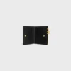 Compact Wallet Triomphe Charms in Grained Calfskin Compact Wallet Triomphe Charms in Grained Calfskin