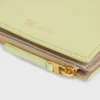 Compact Wallet Triomphe Stamp in Supple Grained Calfskin Compact Wallet Triomphe Stamp in Supple Grained Calfskin